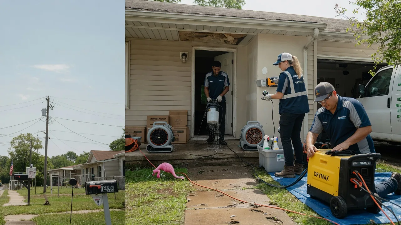 Storm Damage Water Removal in Hillsville, PA near me